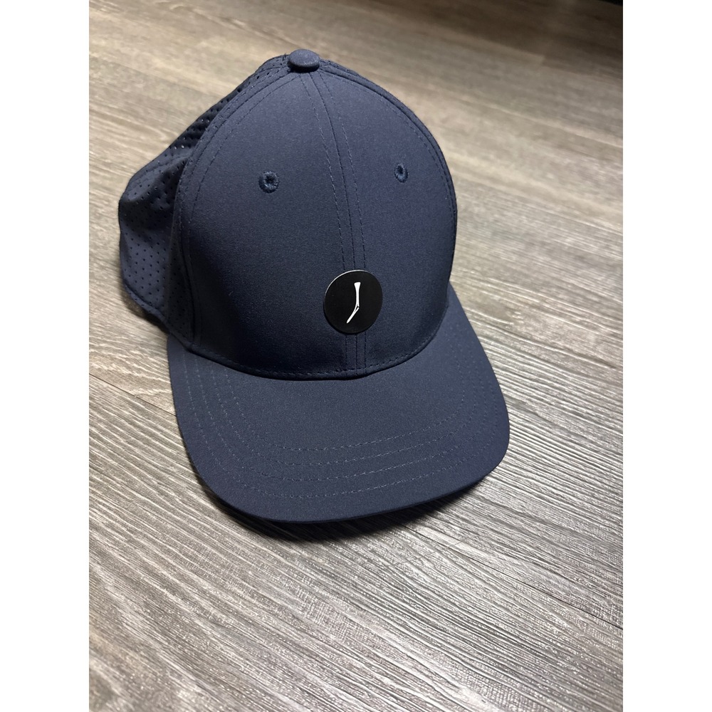 Broken Tee Society Golfers Journal Navy Blue Perforated Snapback Golf Hat